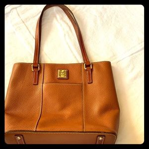 D & B  pebble leather small Lexington tote